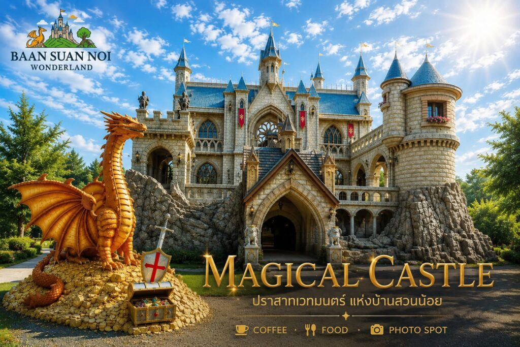 บ้านสวนน้อย Wonderland & Cafe | ดินแดนแฟนตาซีแห่งสีคิ้ว