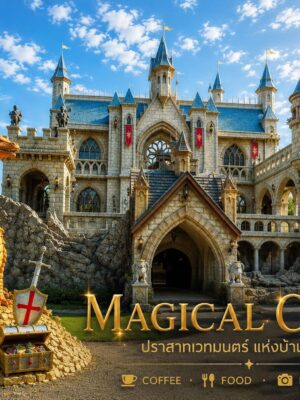 บ้านสวนน้อย Wonderland & Cafe | ดินแดนแฟนตาซีแห่งสีคิ้ว